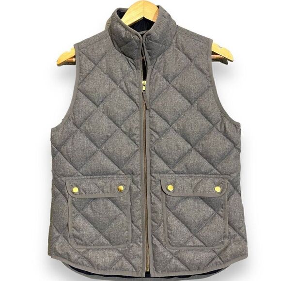 J. Crew Quilted Vest - Picture 1 of 11